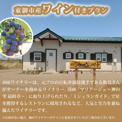アートヴィレッジ明神館 展望風呂付部屋ペア宿泊券 -左岸ワインプラン(496ワイナリー)-