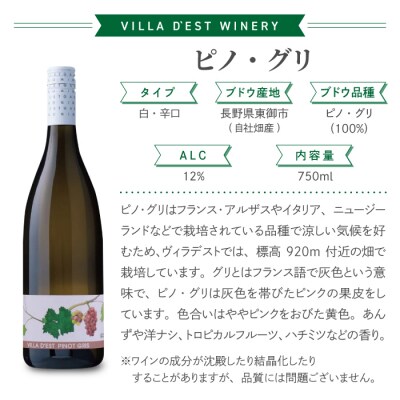 IWC&日本ワインコンクール受賞ワイン!白ワイン 辛口 3種 飲み比べ 3本セット