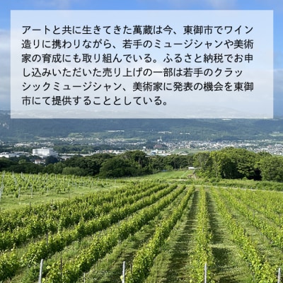 【鹿之助萬蔵】彫刻家がつくる赤白ワイン4種飲み比べ(4本)