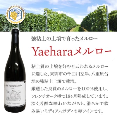 凍霜害 応援‼　「八重原の名を冠する」プレミアムな赤ワイン【496ワイナリー】