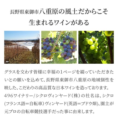 (年内発送)凍霜害 応援‼　「八重原の名を冠する」プレミアムな赤ワイン【496ワイナリー】