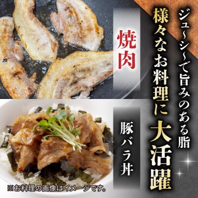 東御市産 ホエー豚 焼肉 セット1.2kg(ロース、バラ 各300g×4パック)