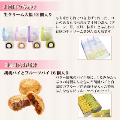 【御菓子処花岡】スイーツ頒布会 