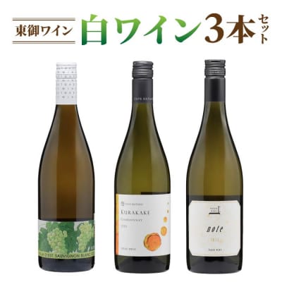 日本ワインコンクール金賞受賞!長野ワイン(白ワイン) 飲み比べ 3本セット