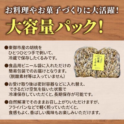 大容量!剥きくるみ2kg 【無塩・無油】(2025年収穫分)|JA信州うえだ東部地区営農課