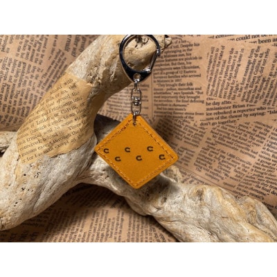 左馬キーホルダー