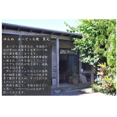 与論の風土を楽しむ　あーどぅる焼　フリーカップLサイズセット【6個】