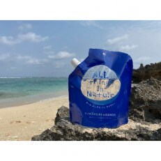 【すすぎ0回】海を汚さない洗剤「All things in Nature」 詰替え×3