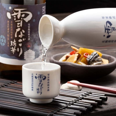 雪中蔵出し純米酒 雪なごり～瑞華～(720ml×1本)日本酒 淡麗 辛口 北海道産 n-0066