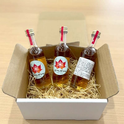 メープルシロップ「snow」(65g)5本セット 国産 北海道 樹液 食品 沼田町 n-0112
