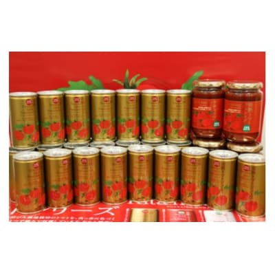 トマトセットD(プレミアム缶)【プレミアム缶×60本、トマトケチャップ×6個】 n-0061