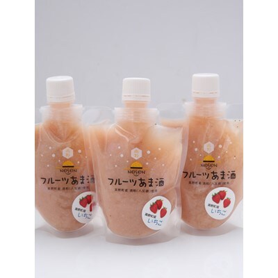 フルーツ甘酒いちご170g×7個セット