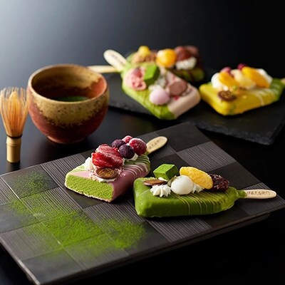 抹茶パフェアイスバー 8本入