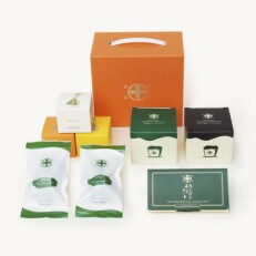 中村藤吉本店のお菓子とお茶の詰合せ(ORANGE)