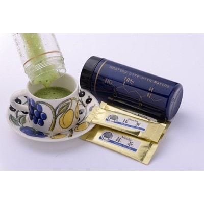 手摘み宇治抹茶の飲み比べセット(テアニン柄クリア)