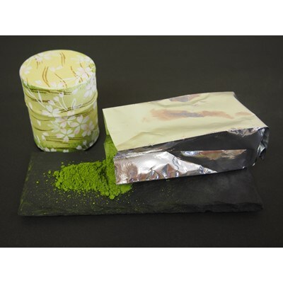 手摘み宇治抹茶の飲み比べセット(ハス柄クリア)