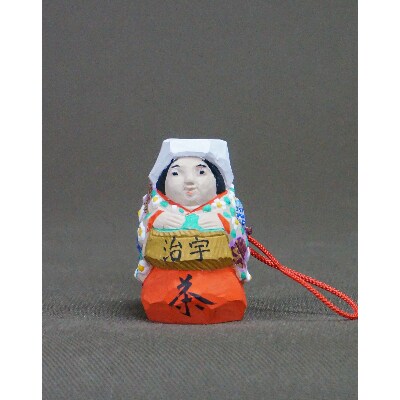 宇治茶の木人形(根付)大