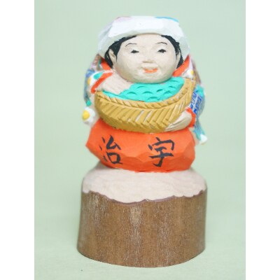宇治茶の木人形(大)