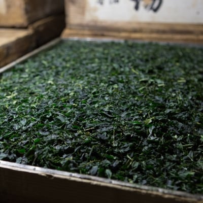【宇治産茶葉100%】伝統宇治碾茶(うじてんちゃ)　抹茶(まっちゃ)と仕立葉(したてば)の2種セット