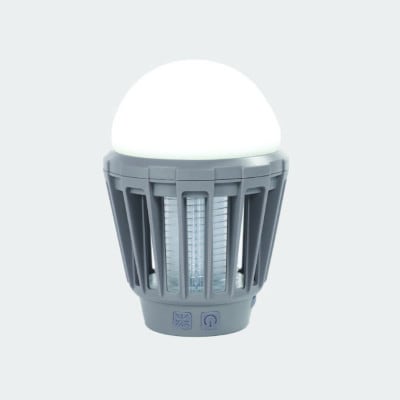 京都府宇治市　LEDモスキートランタン(ピンクベージュ)　1個