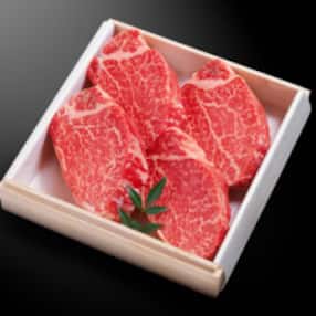 京都府産黒毛和牛ヘレステーキ&シャトーブリアン100g×6枚　ステーキソース付
