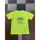 京都文教女子硬式野球部　公式Tシャツ　蛍光イエローSサイズ