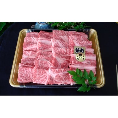鹿児島県産 黒毛和牛 肩ロースカルビ 焼肉 500g