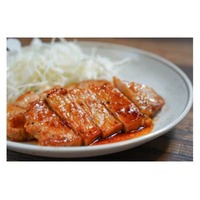 【鹿児島県産 豚肩ロース】トンカツ用 (No.1338-2) 
