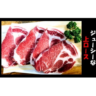 【かごしま黒豚】トンカツ用<上ロース> (No.1132-4)
