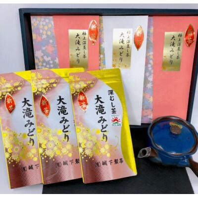 【新茶受付開始】 問屋も認めた深蒸し茶セット(No.3011)