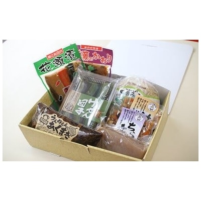 【郷土の味】錦江町ふるさとセット けせん団子・芋こんにゃく・田舎みそ・みそ漬けほか 1021-3