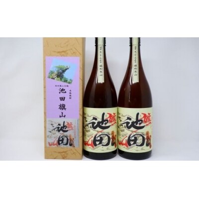 焼酎 【池田旗山】一升瓶×2本セット　No.1168-5　