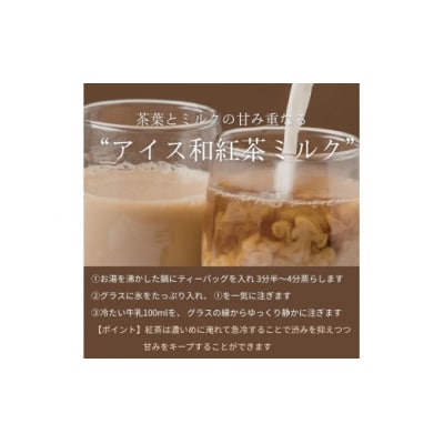 鹿児島和紅茶ティーバッグ(3g×10p)No.207 