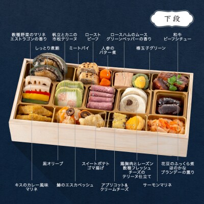 おせち お節 【12月29日配送】 フレンチ 冷凍 洋風 レストランヒロミチ 監修 rh-ocftx