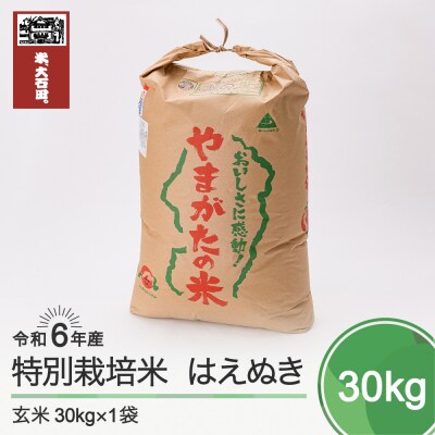 新米4年 玄米30kg 新潟県三条市旧下田産 減農薬特別栽培