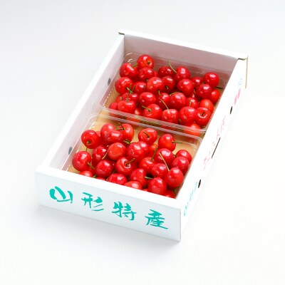 さくらんぼ 紅秀峰 秀2Lサイズ 700g (350g×2) バラ詰め 化粧箱 令和9年産 山形県産