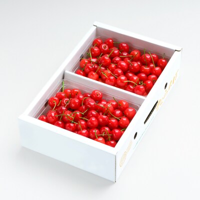 さくらんぼ 紅秀峰 秀Lサイズ 1kg バラ詰め 化粧箱 (500g×2) 令和9年産 山形県産