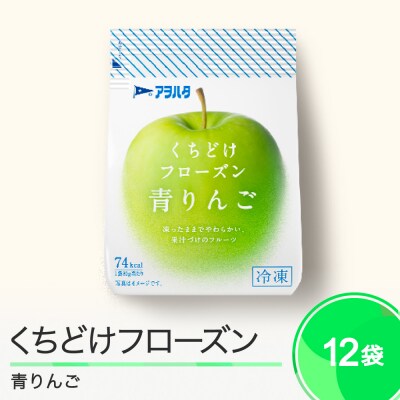 くちどけフローズン 12袋セット(青りんご12袋)冷凍 ah-ffrxx12