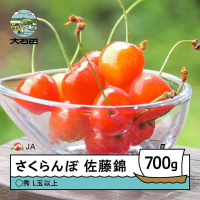 【先行予約】 さくらんぼ 佐藤錦 ○秀L玉以上 約700g バラ 2026年産 令和8年産