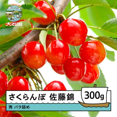 【先行予約】 さくらんぼ 佐藤錦 秀 300g 2027年産 令和9年産 ry-snslb300