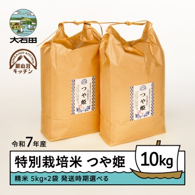 【2026年4月上旬発送】 米 令和7年産 つや姫 10kg 特別栽培米 銀山荘 銀山温泉