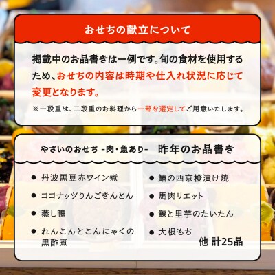【配送地域限定】 やさいのおせち 肉・魚あり 一段重 2人前 ノンヴィーガン 調香菜Umui