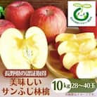 長野県の認証取得の美味しいサンふじ林檎10kg