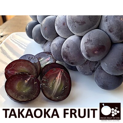 「産地より信州中野の旬をお届け」 種なし巨峰　PREMIUM　約1.2kg　化粧箱入り