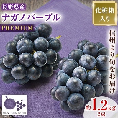 「産地より信州中野の旬をお届け」 ナガノパープル　PREMIUM　約1.2kg　