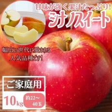 【先行受付】りんご シナノスイート家庭用10kg
