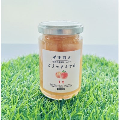 長野県果実を使った　イナカノ　ごろっとジャム　140g×おすすめ4本セット【B】