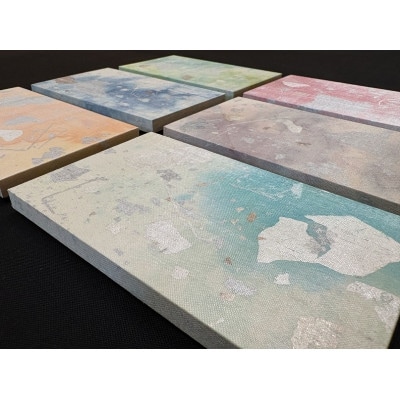 箔アートプレート　小サイズ6枚選-1