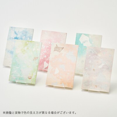 箔アートプレート　小サイズ6枚選-1