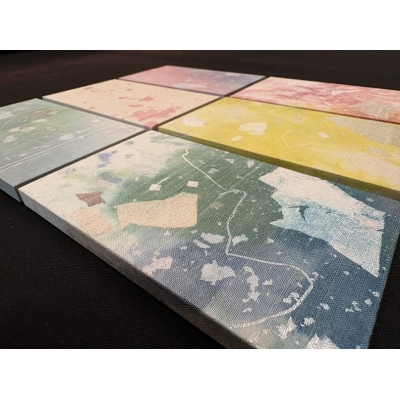 箔アートプレート　小サイズ6枚選-5